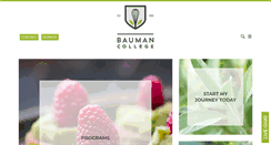 Desktop Screenshot of baumancollege.org